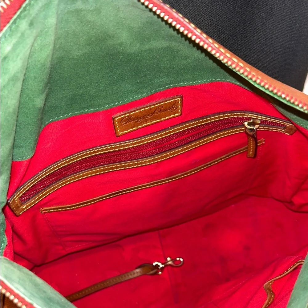 DOONEY Brown Leather Crossbody Bag - Picture 5 of 6